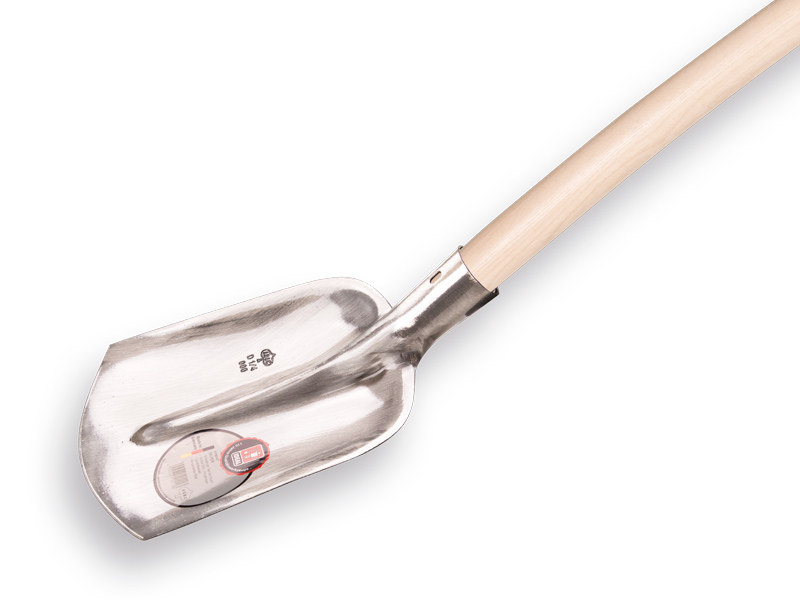 Steekbats ABC 1/4 000 gepolijst, met ATLAS schopsteel 110 cm gebogen. - Afbeelding 4