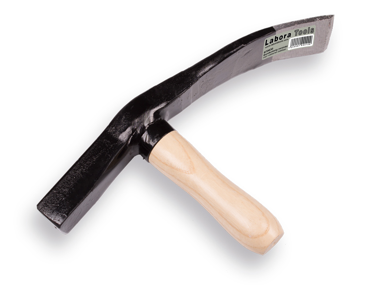 Straathamer LABORA 6,5 / 7 cm met houten steel.